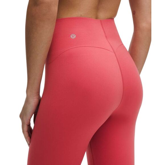 Lululemon Glow Up Super-High-Rise Tight 25" Desert Red Women's Sz 2 New With Tag - Picture 3 of 12